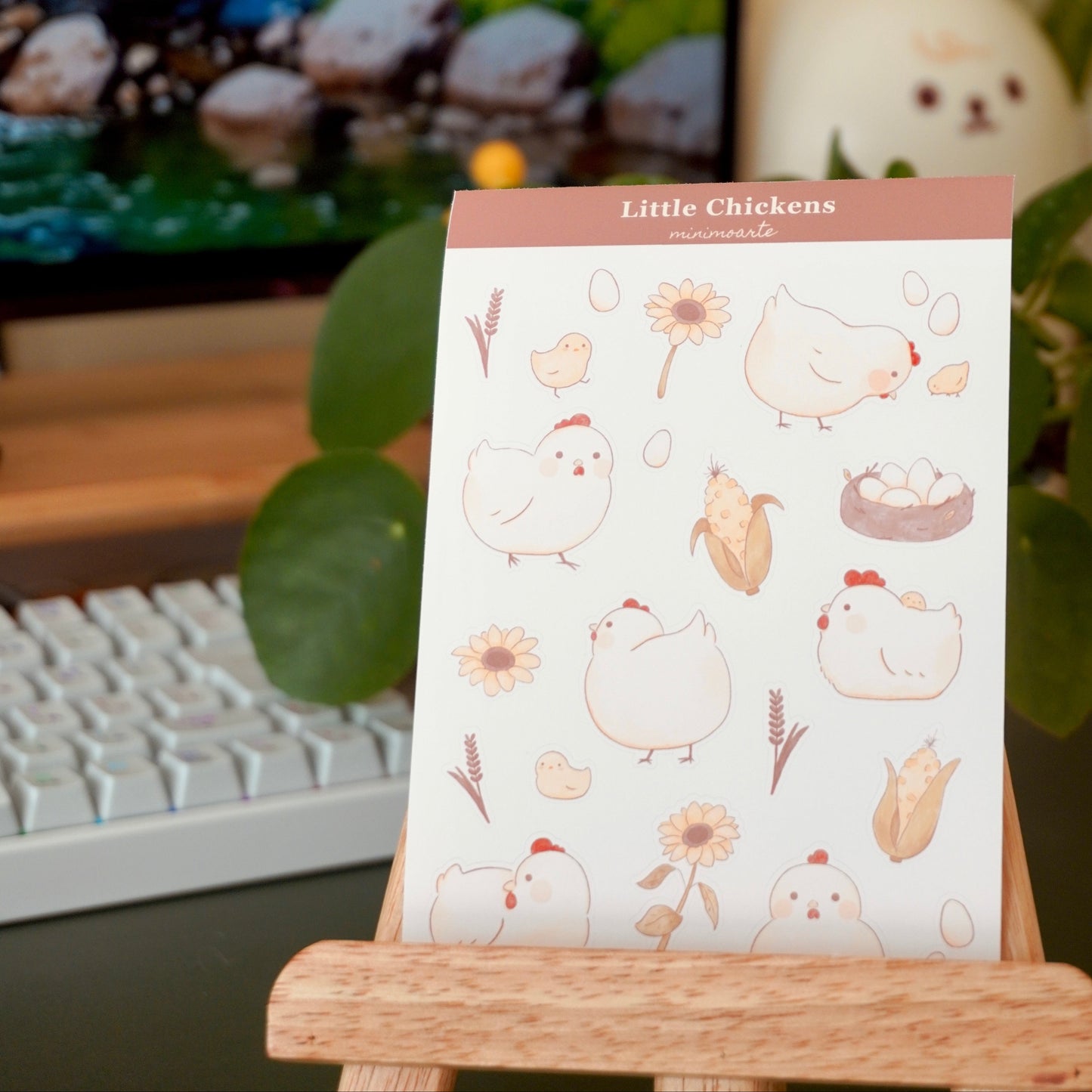 Little Chickens Sticker Sheet