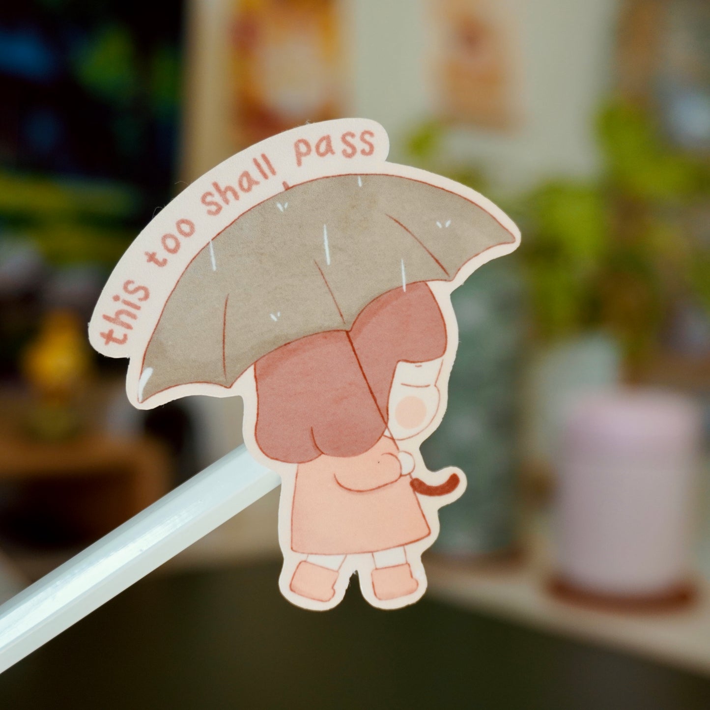 This Shall Too Pass Die-Cut Sticker