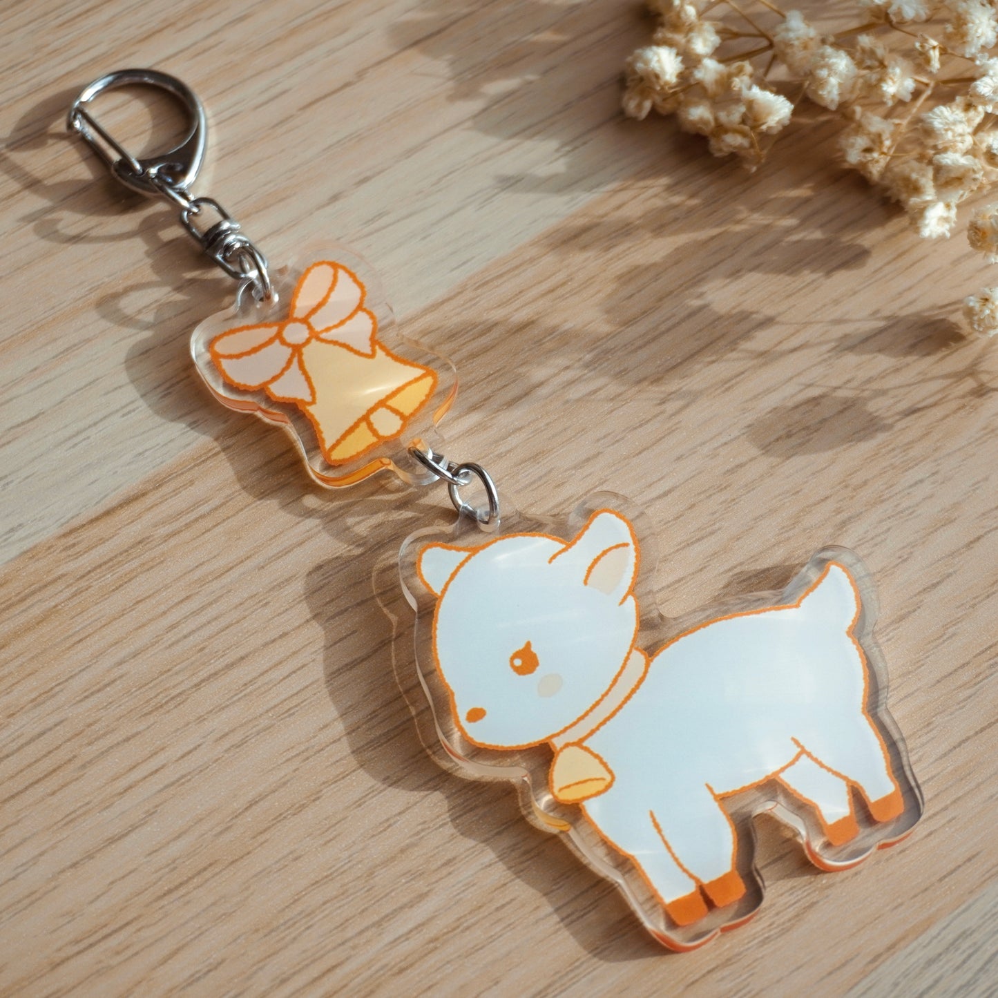 Yuki The Goat Keychain
