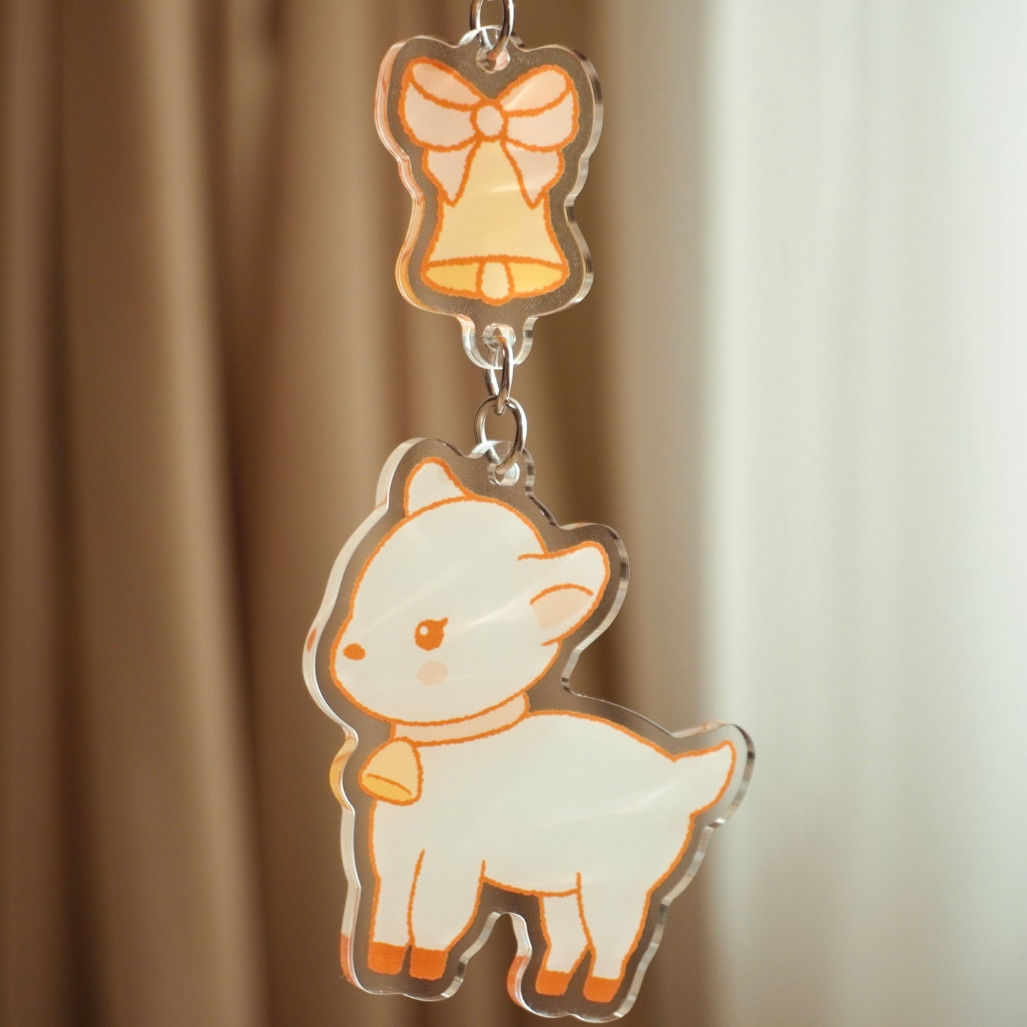 Yuki The Goat Keychain