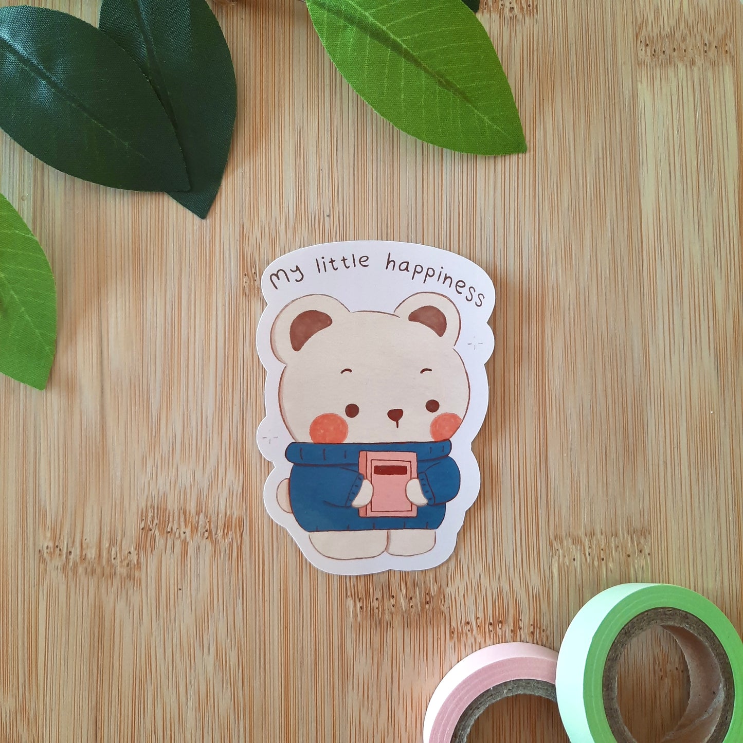 My Little Happiness Die Cut Sticker