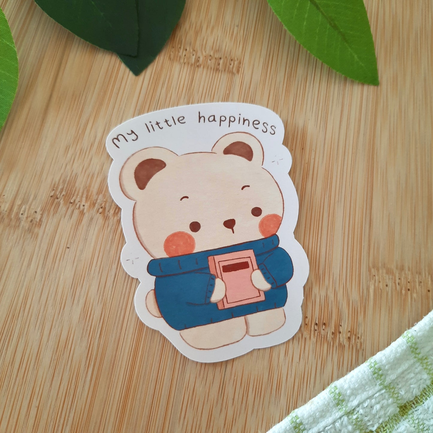 My Little Happiness Die Cut Sticker