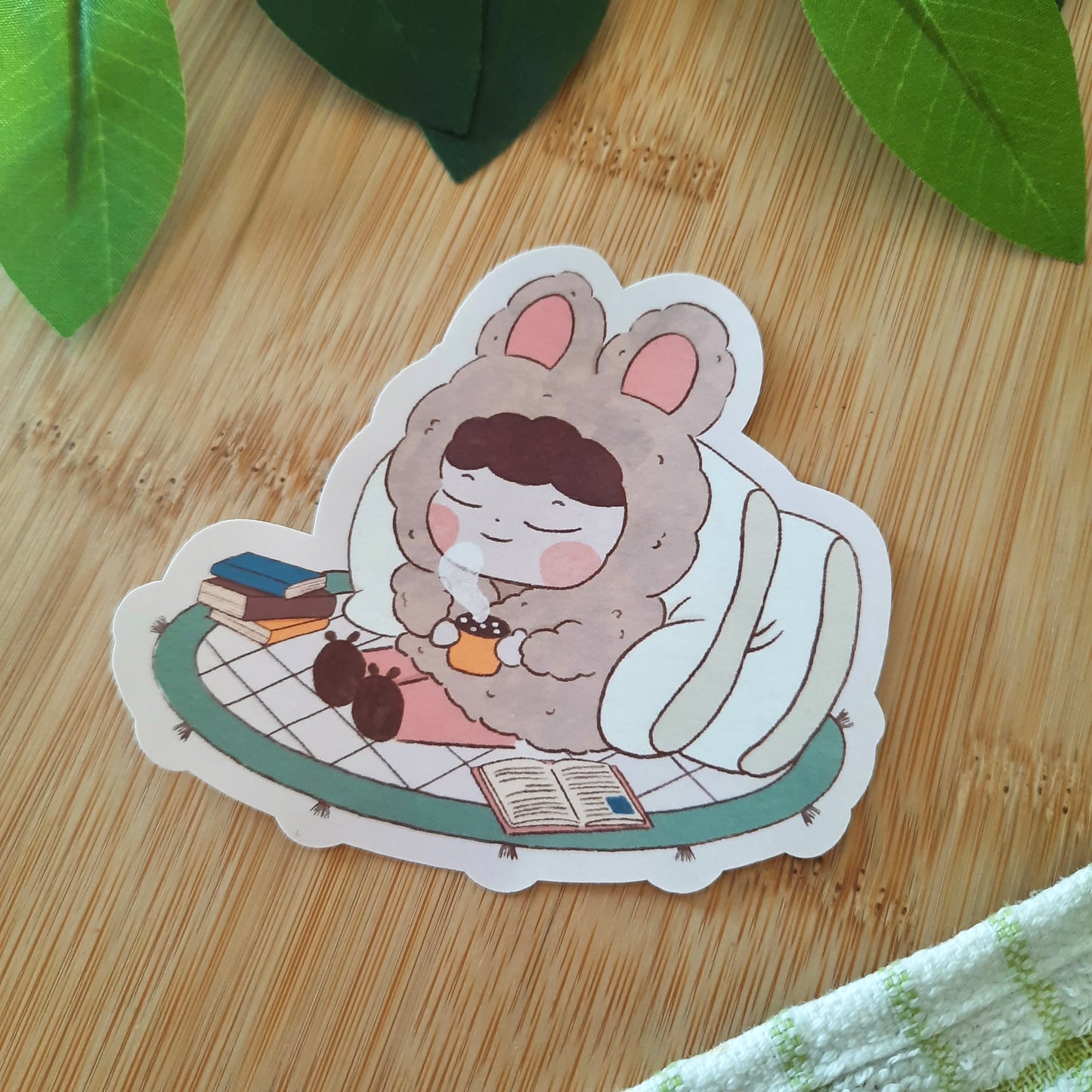 Cozy Minimo Die Cut Sticker