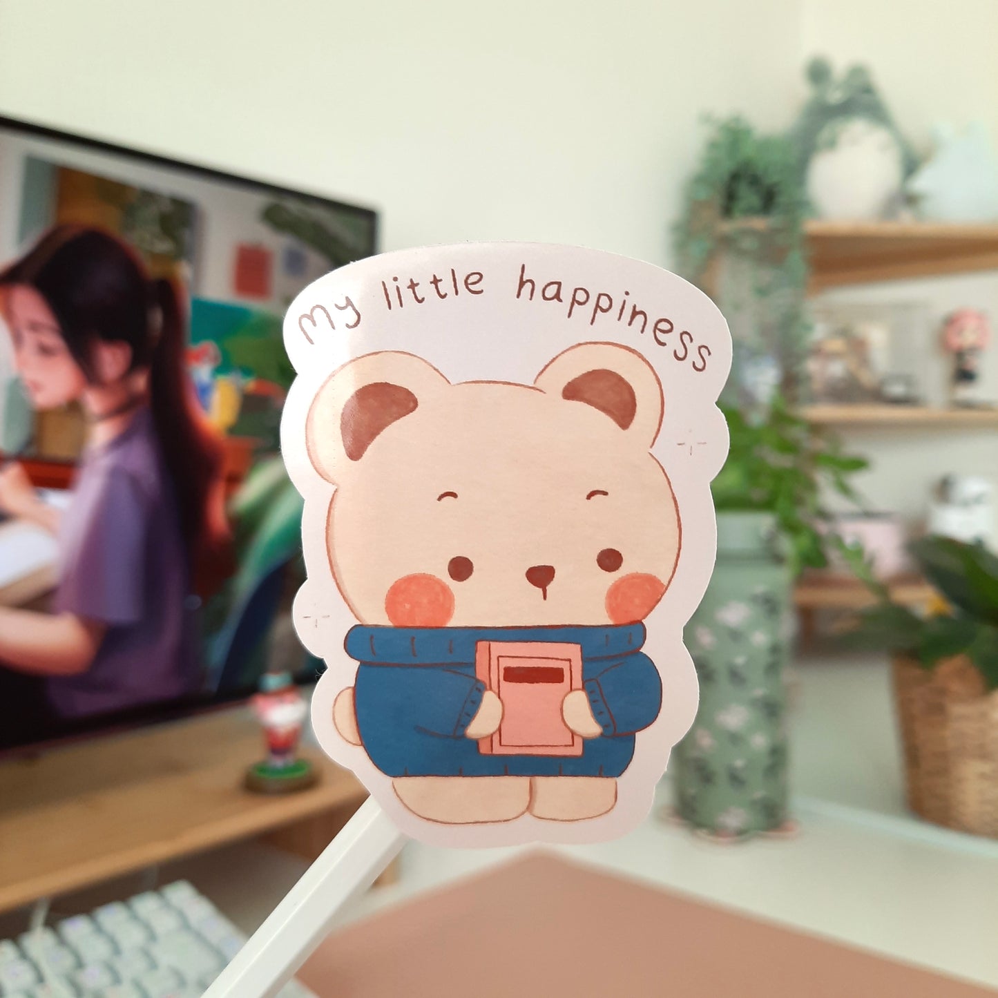 My Little Happiness Die Cut Sticker