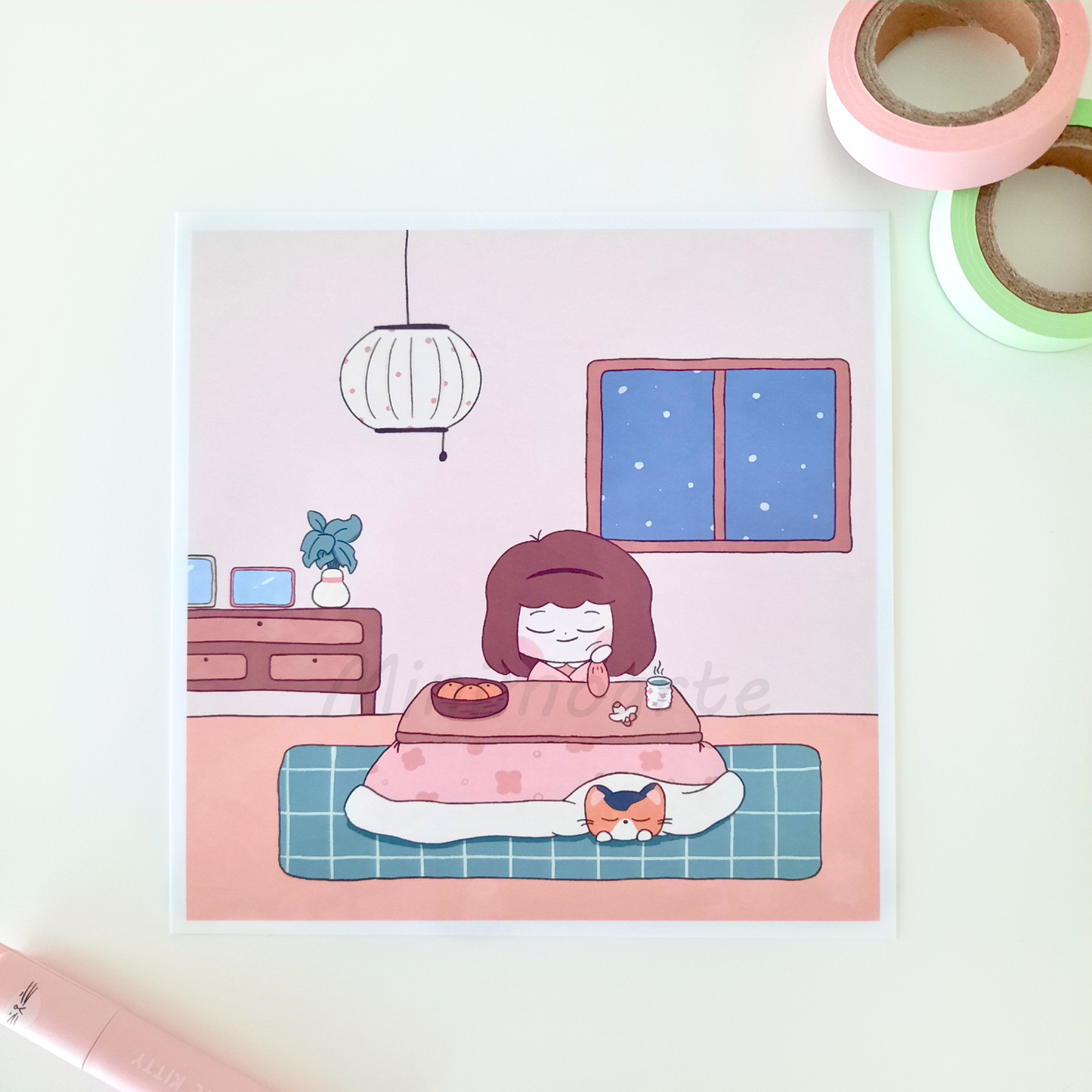 Minimo Cozy Kotatsu Print