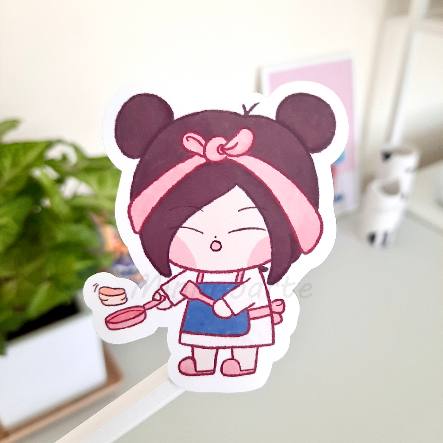 Minimo Cooking Die Cut Sticker