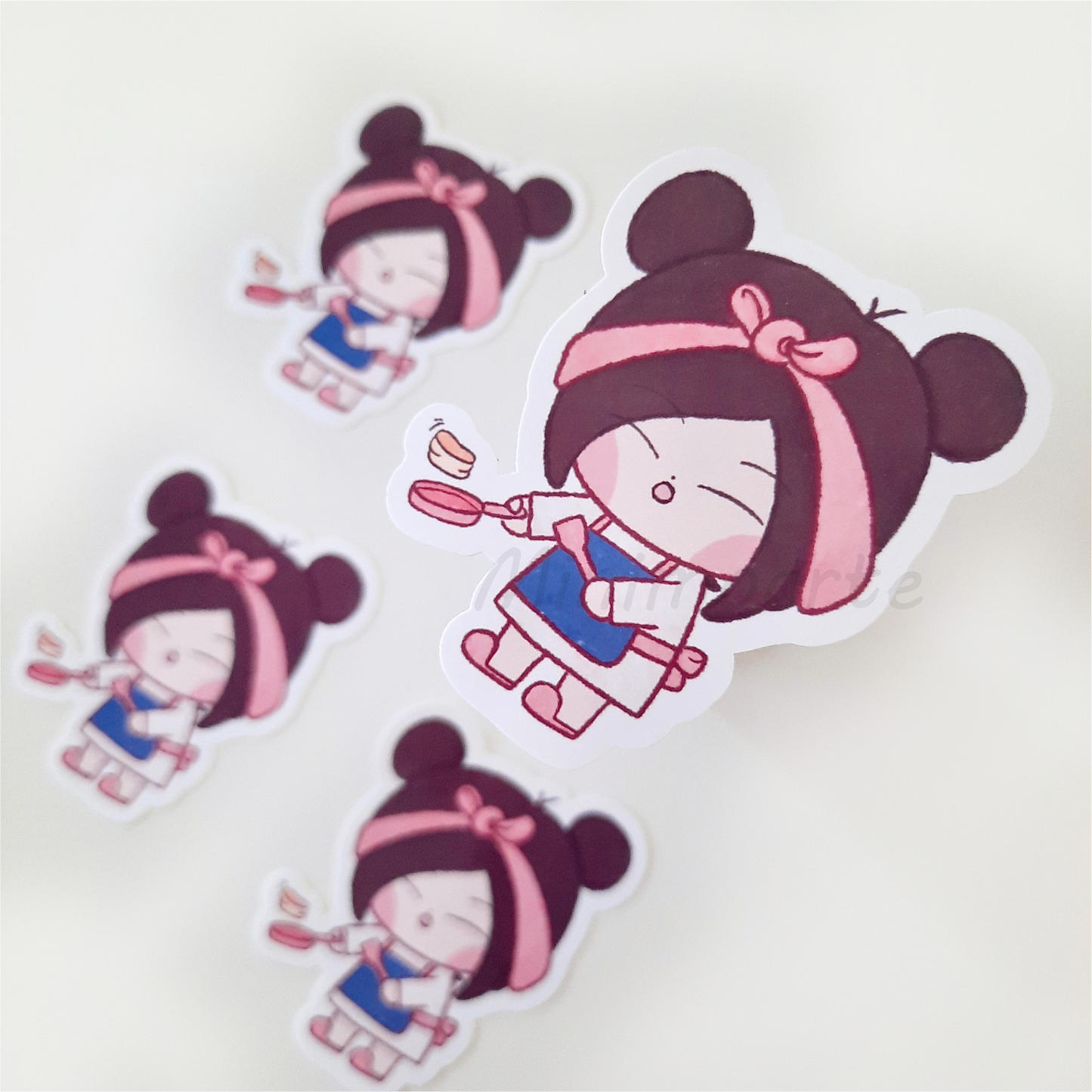 Minimo Cooking Die Cut Sticker