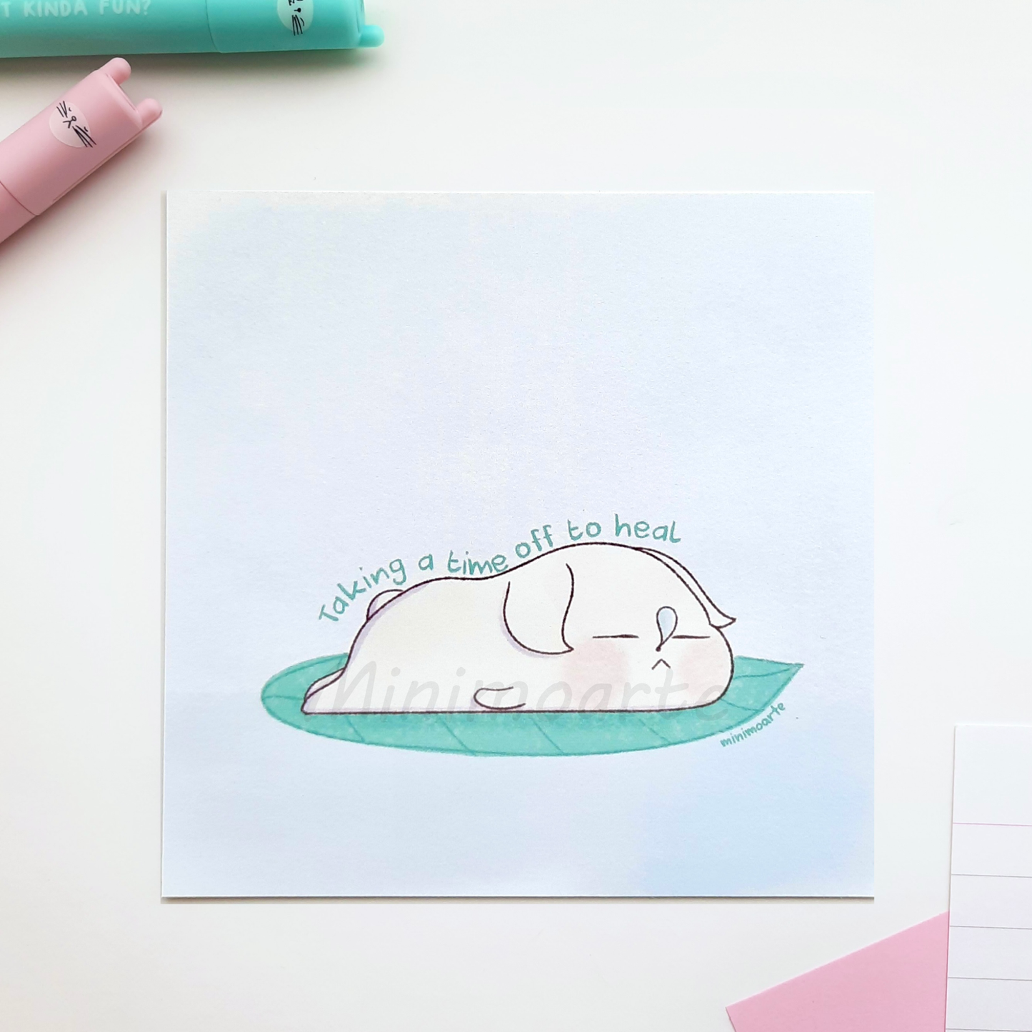 Heal Mochi Dog Print