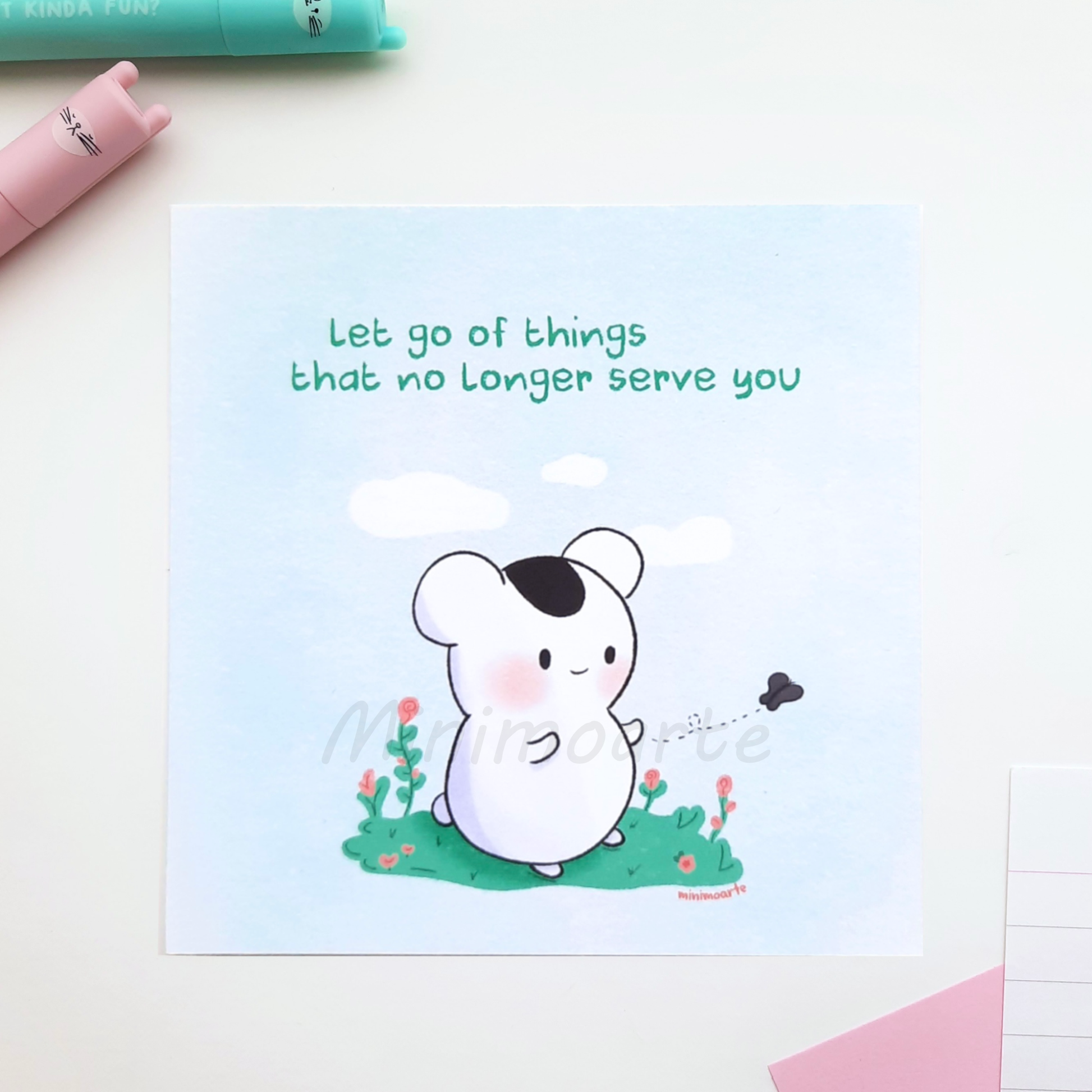 Let Go Dango Hamster Print