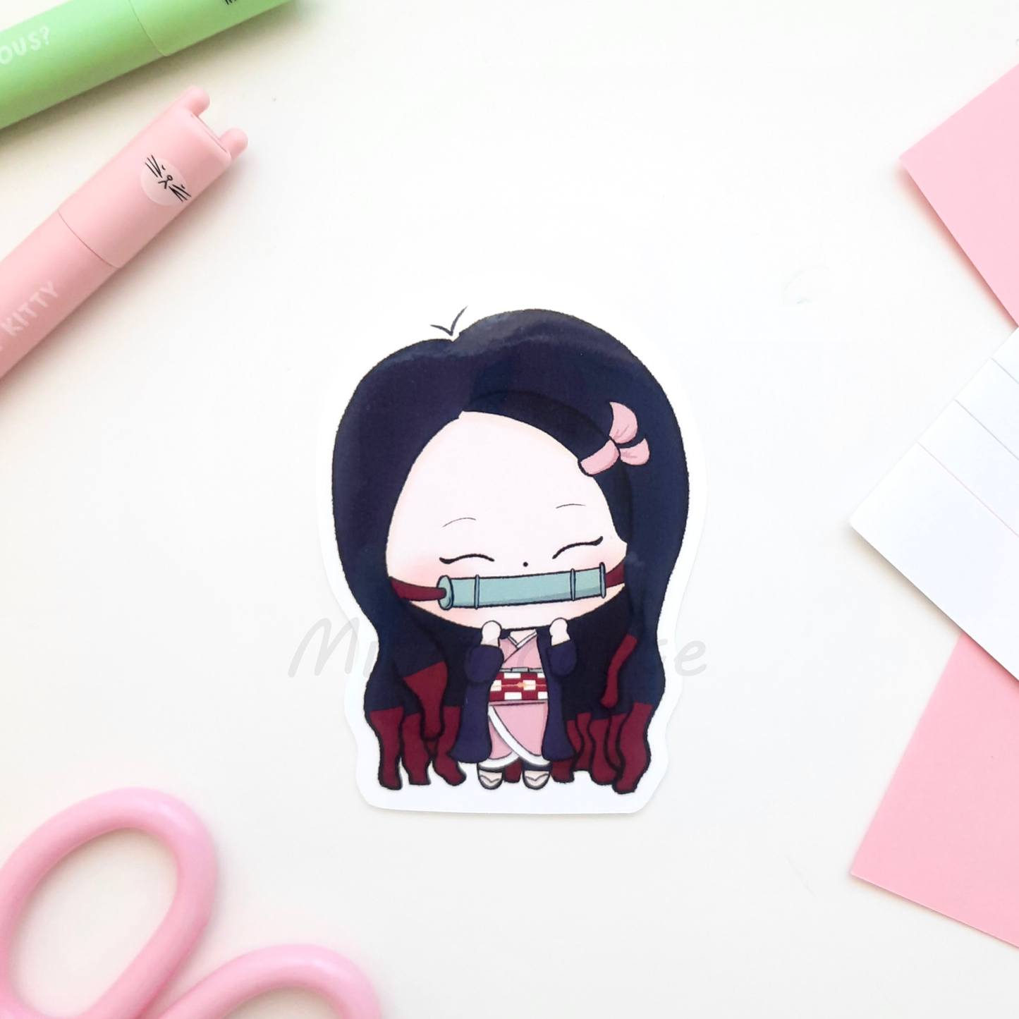 Nezuko Die Cut Sticker