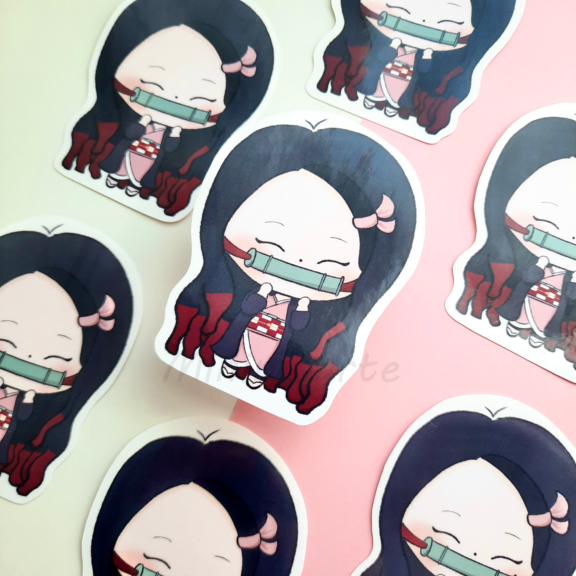 Nezuko Die Cut Sticker