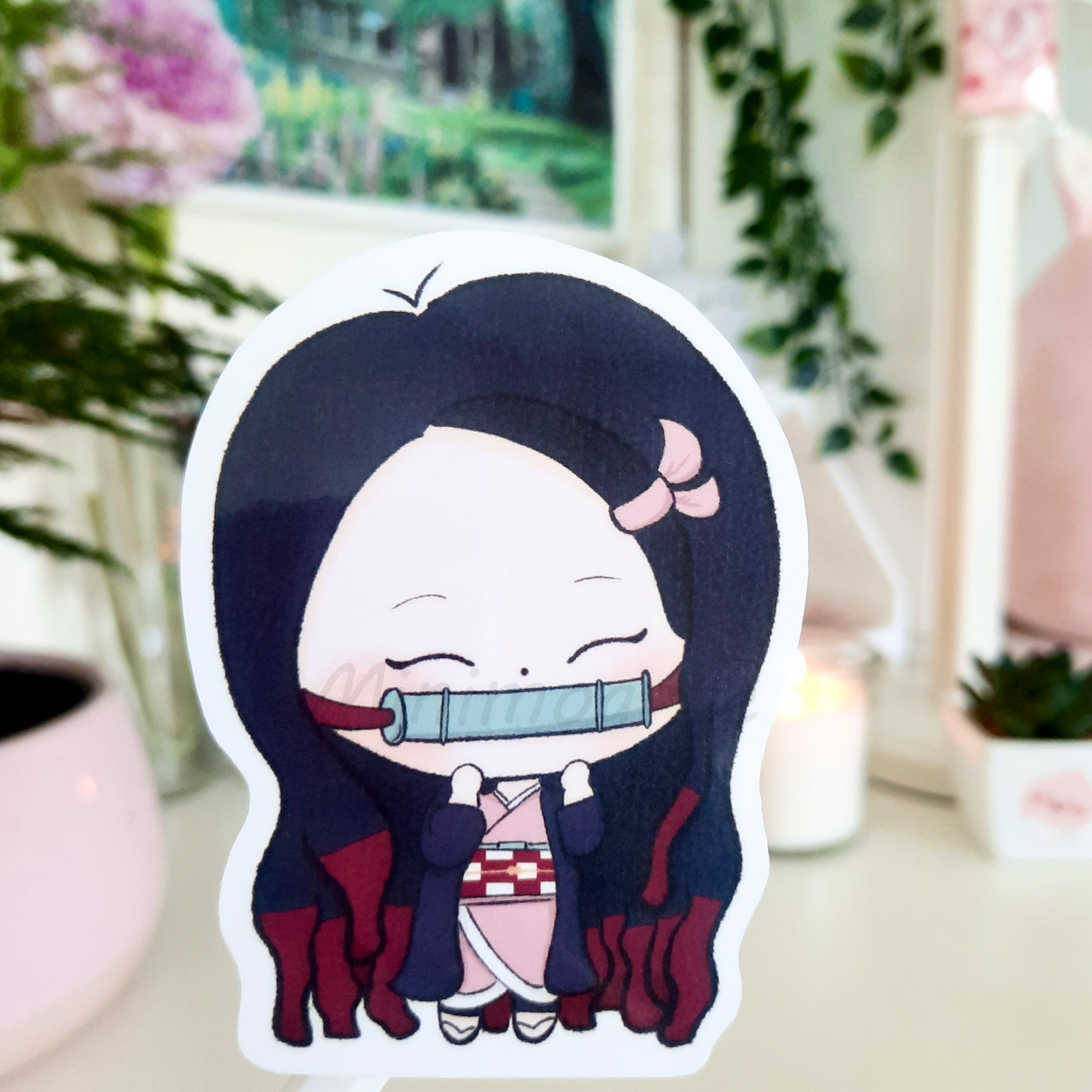 Nezuko Die Cut Sticker